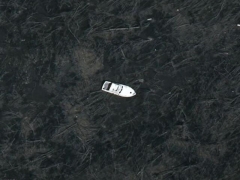Katrina : lone boat (Event) - cache image