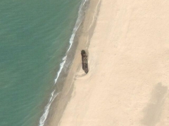 Sand shipwreck (Crash) - cache image