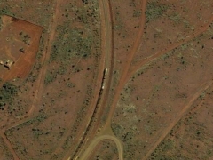 2 km train snake (Transportation) - cache image