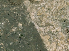 South Africa / Lesoto (Human made)