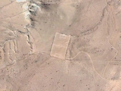 Football on a mountain (Human made)