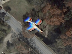 Colored plane (Transportation) - cache image