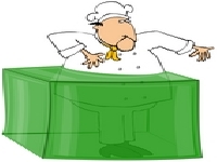 Green gelatin lake (Landscape) - similarity