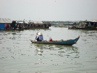 Giant arrow on Tonle Sap Lake (Human made) - similarity
