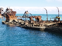 Artificial reef with boat (Crash) - similarity