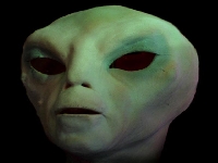 Crying alien (UFO) - similarity