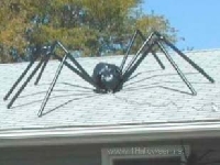 Giant spider on the roof (Giant) - similarity