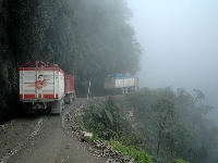 The most dangerous road on earth (Human made) - similarity