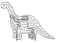 Dino maze (Art) - similarity