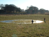 UFO landing place (UFO) - similarity